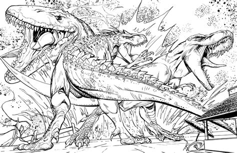 jurassic world colouring book|jurassic world coloring book pages.